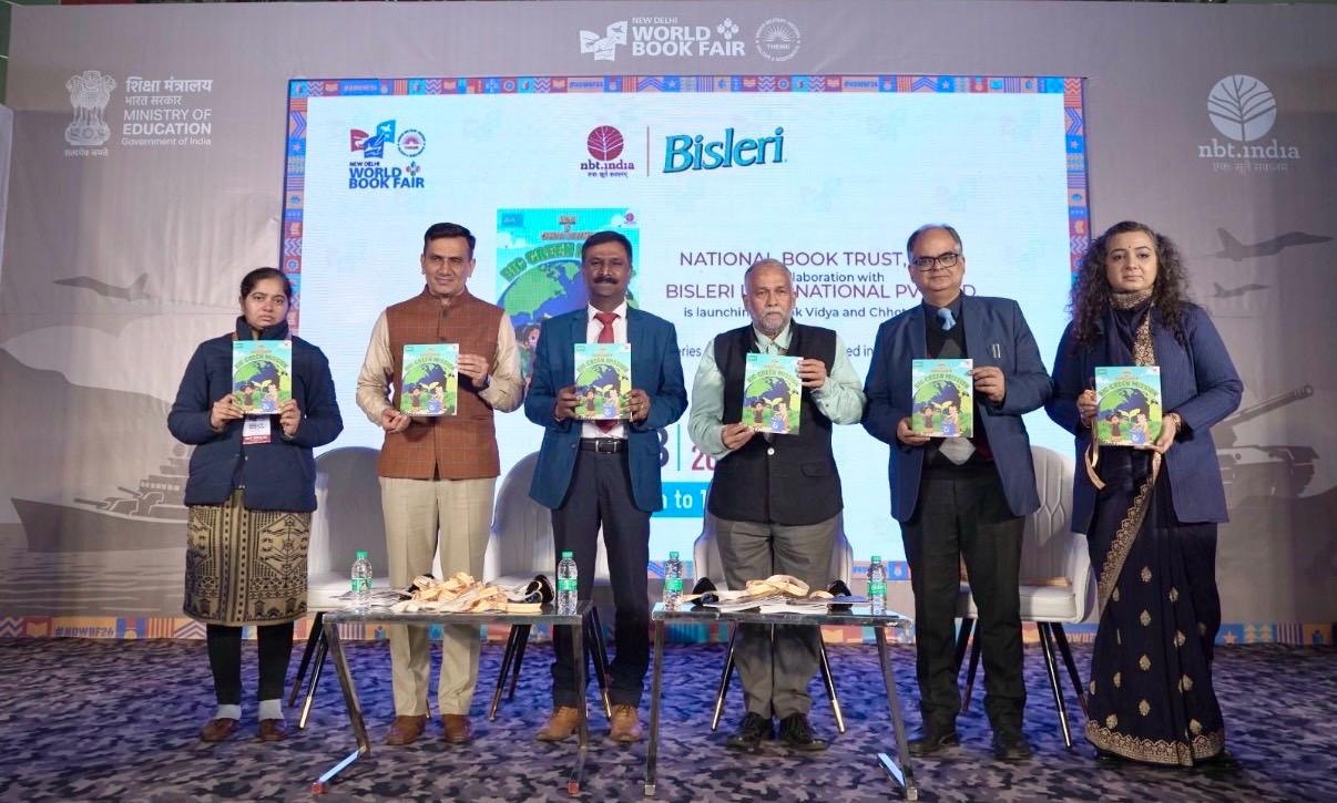 Bisleri International and National Book Trust Launch a Comic Book for children on Waste Management at the New Delhi World Book Fair 2026